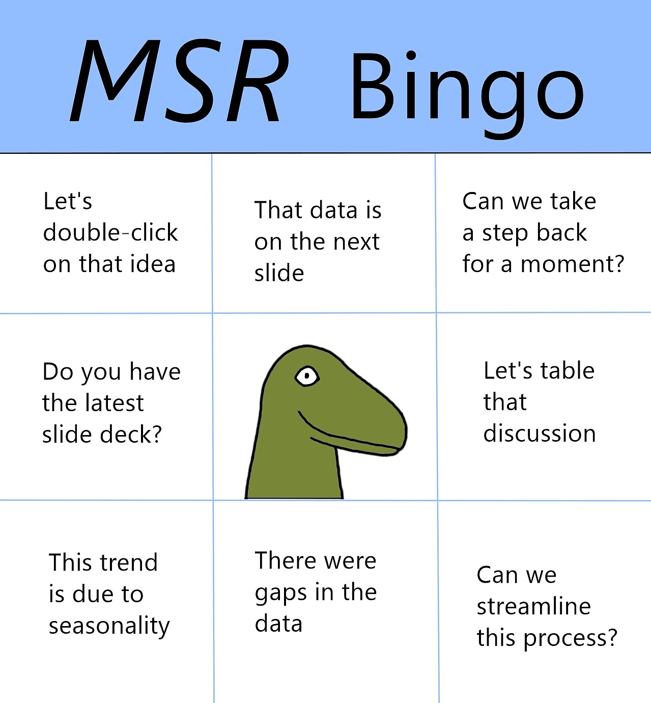 MSR Bingo