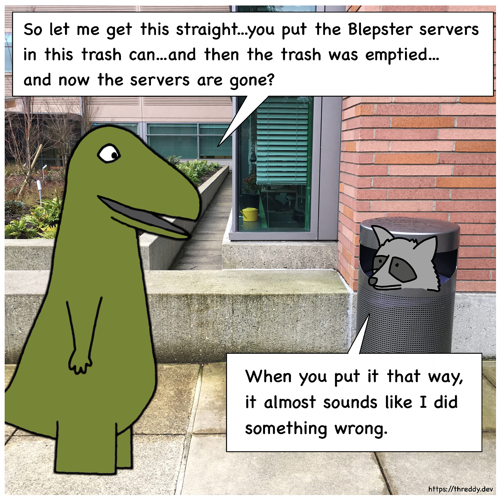 Blepster Outage