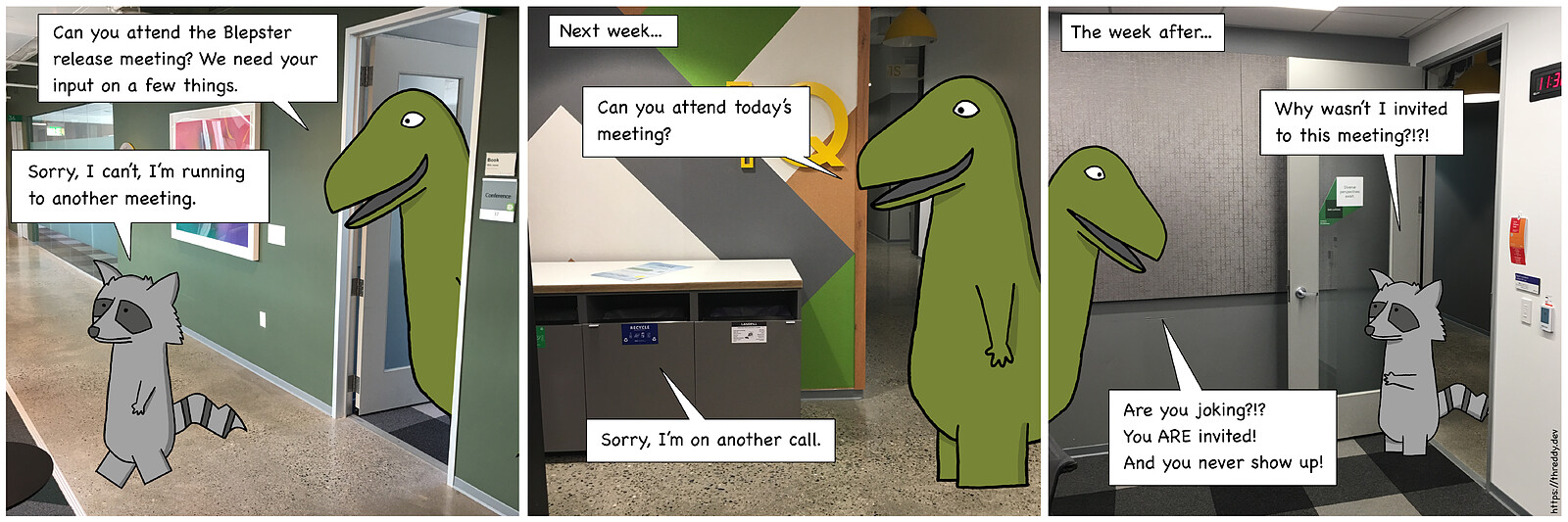 Why Wasn't I Invited to Your Meeting?
