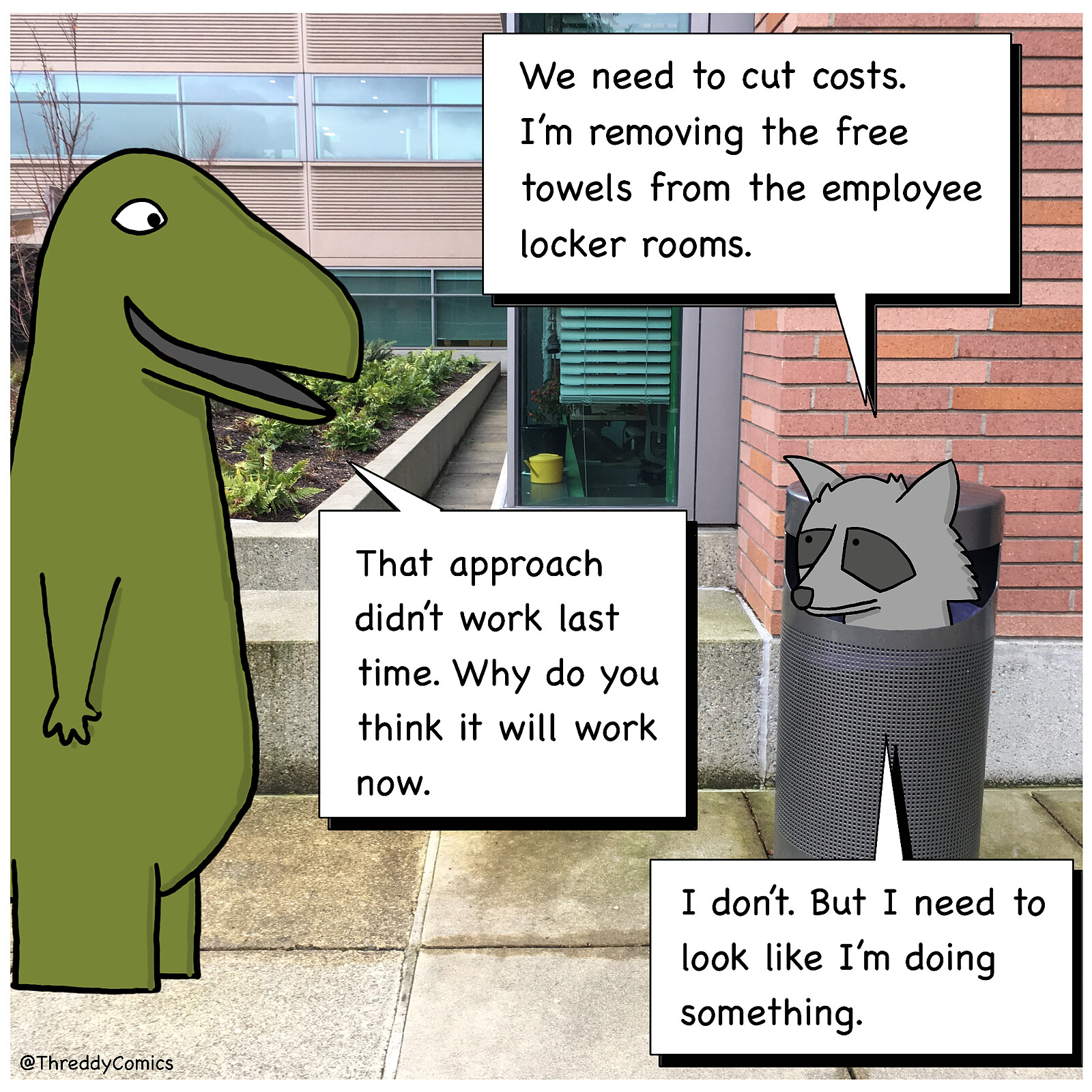 Removing the Towels