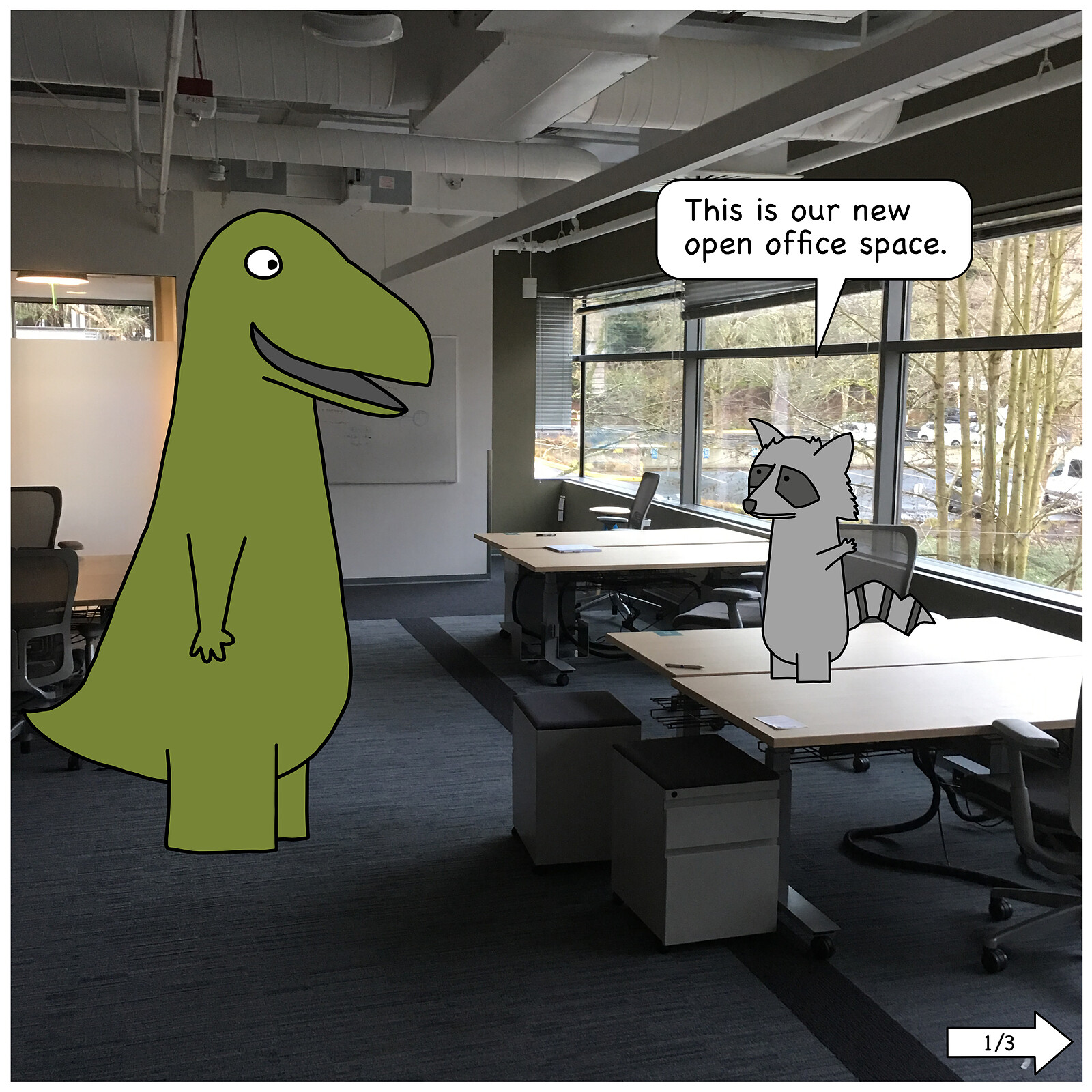 New Open Office Space