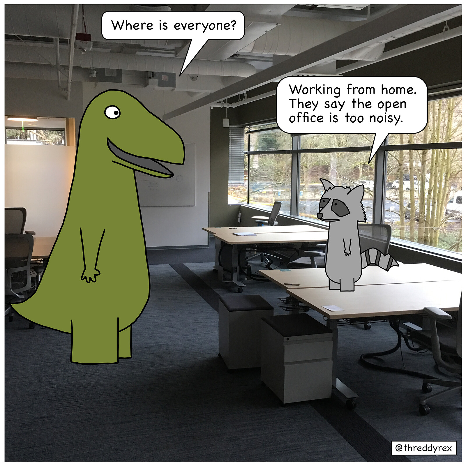 New Open Office Space
