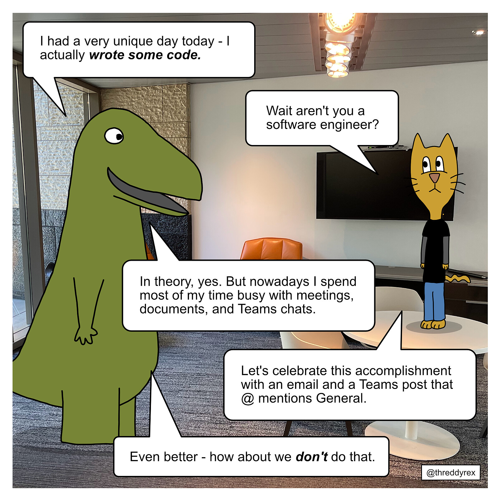 Celebrate Code with Teams Chat