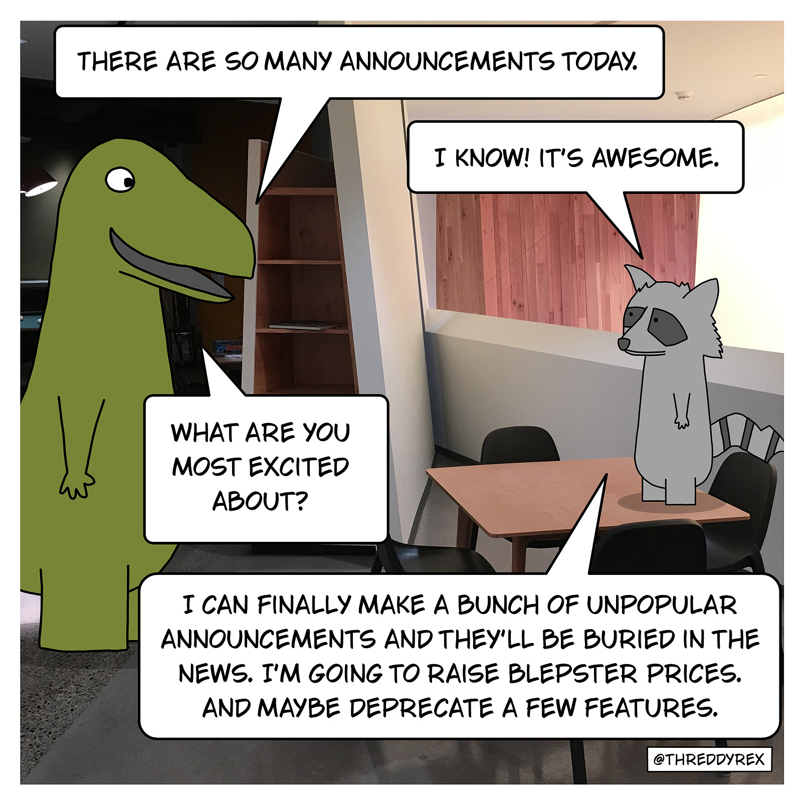 So Many Announcements