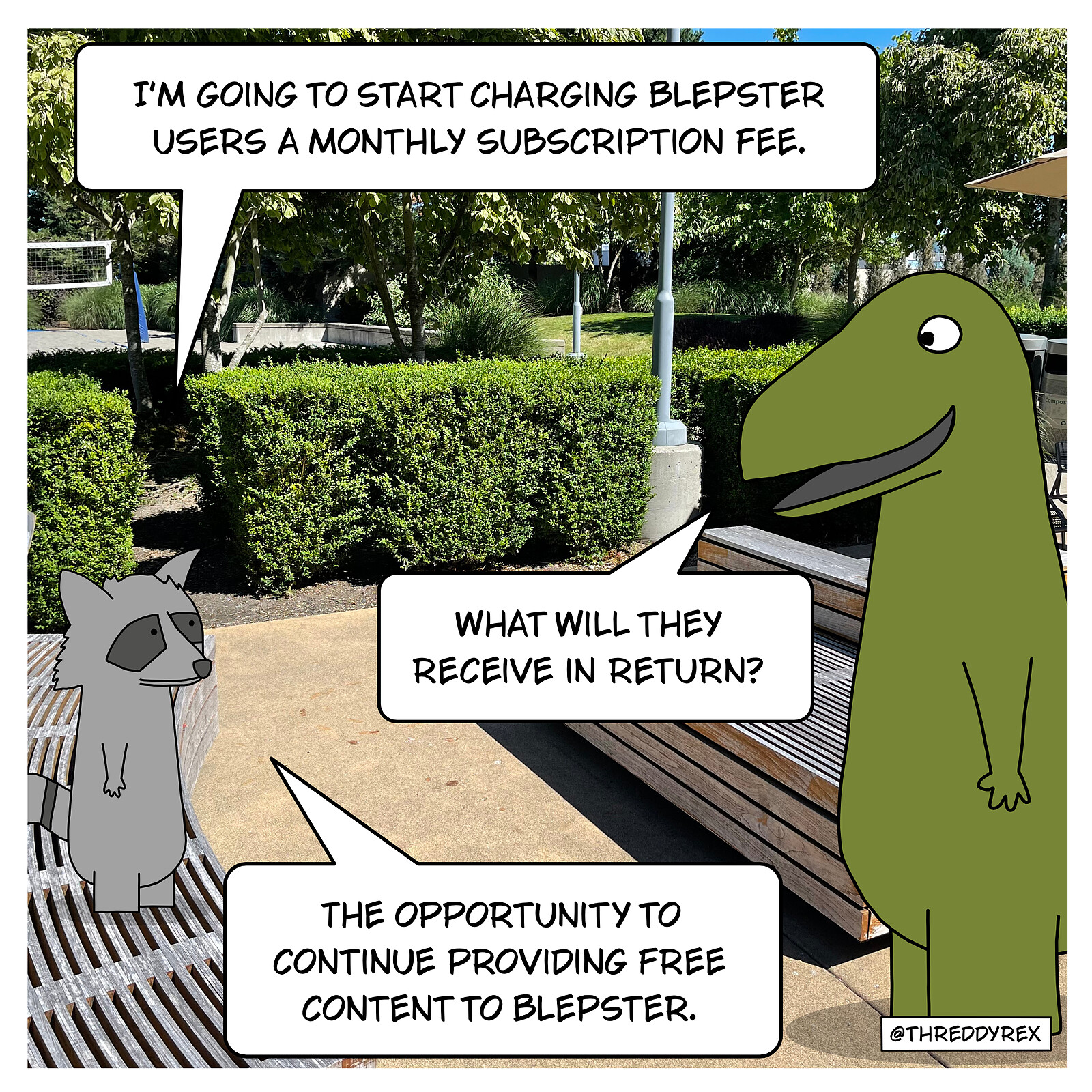 Blepster Subscription Fee