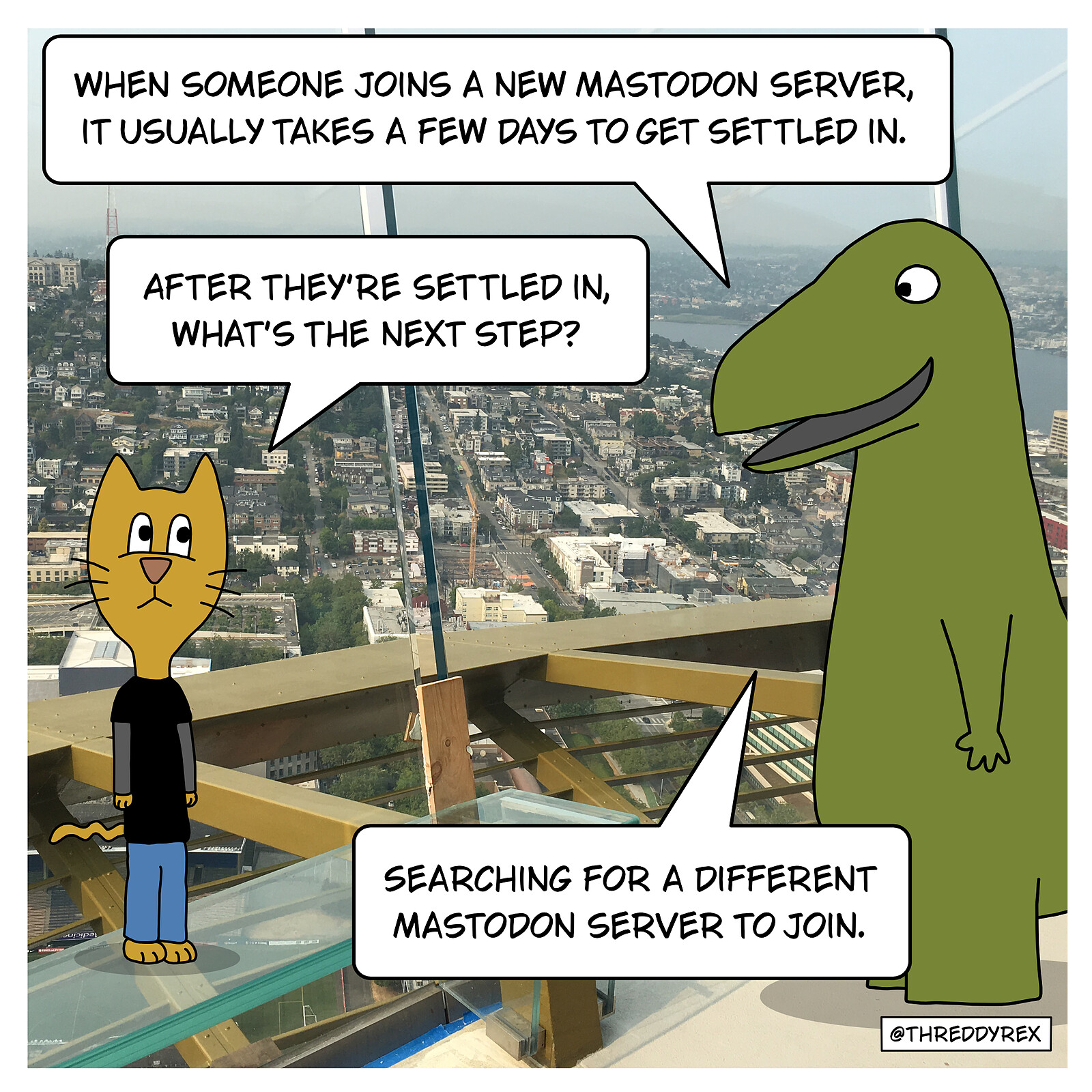 Change Mastodon Server