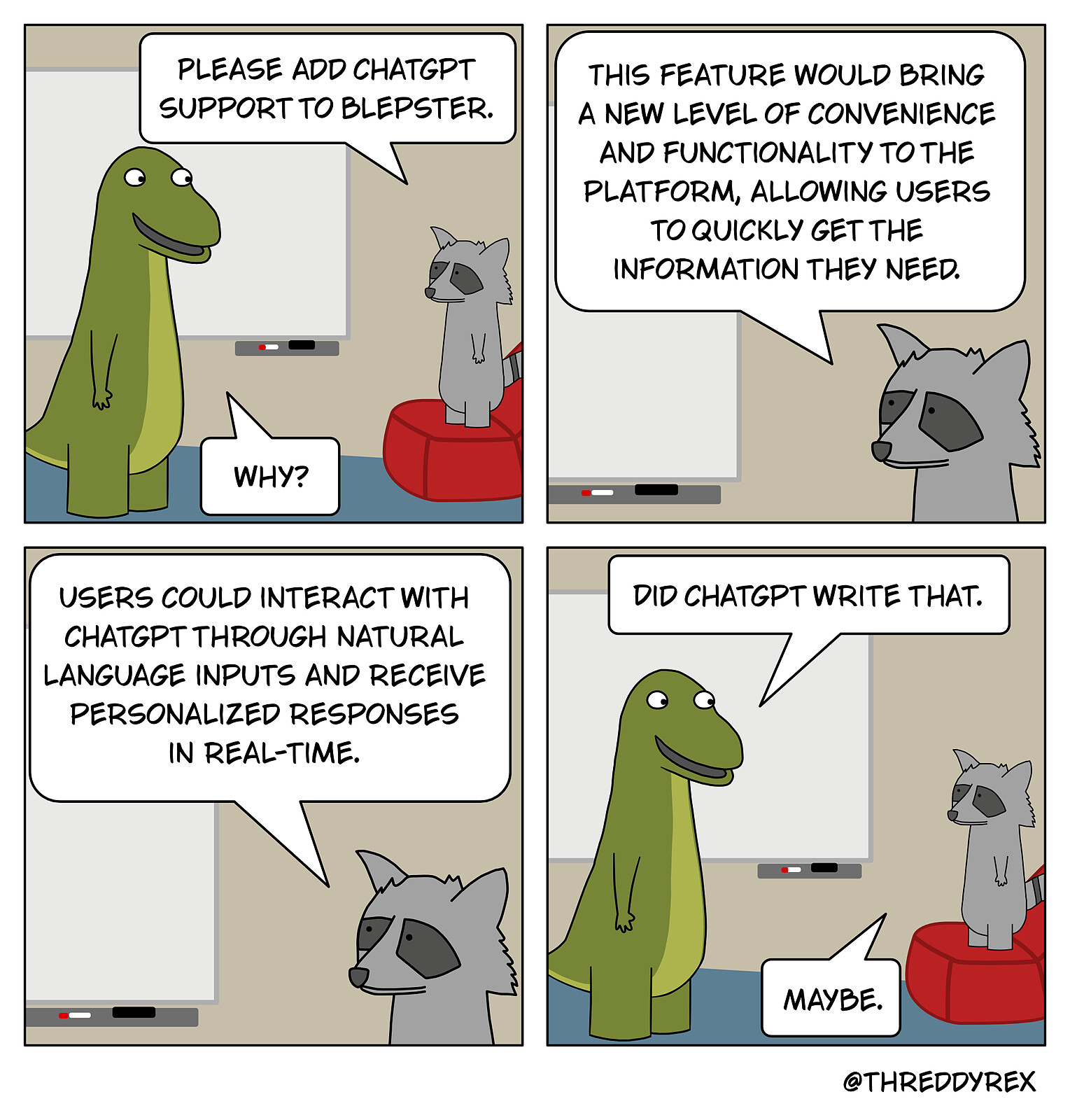 Add ChatGPT to Blepster