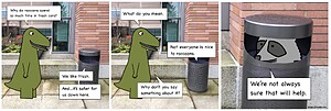 Trash Cans Are Safer
