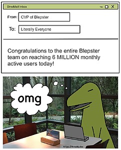 Blepster MAU Email