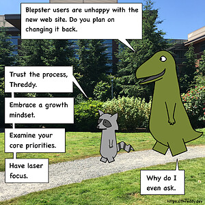 New Blepster Web Site